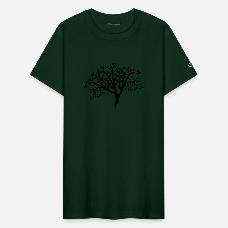 Abstract Tree Silhouette