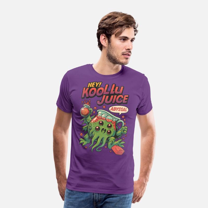 Abyssal Tentacle Juice – Retro Psychedelic Tee