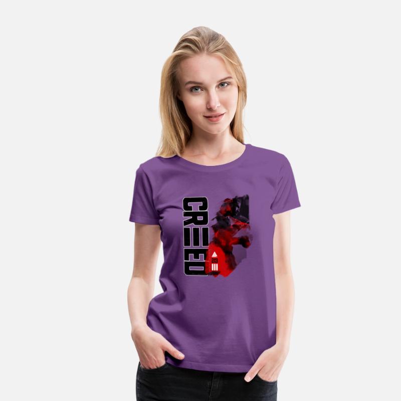 Adonis Creed In An Abstract Shape With Vertical Lo
