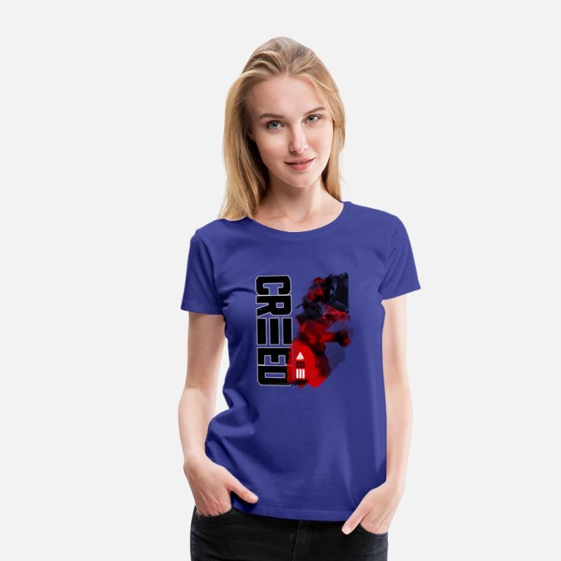 Adonis Creed In An Abstract Shape With Vertical Lo