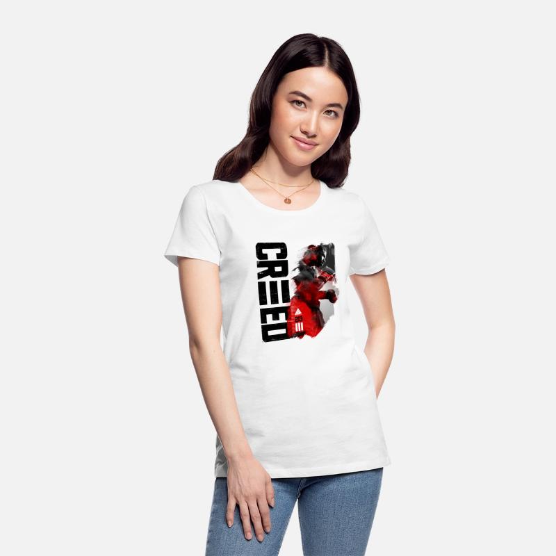 Adonis Creed In An Abstract Shape With Vertical Lo