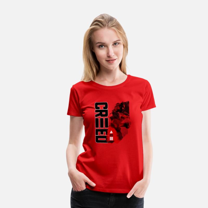 Adonis Creed In An Abstract Shape With Vertical Lo