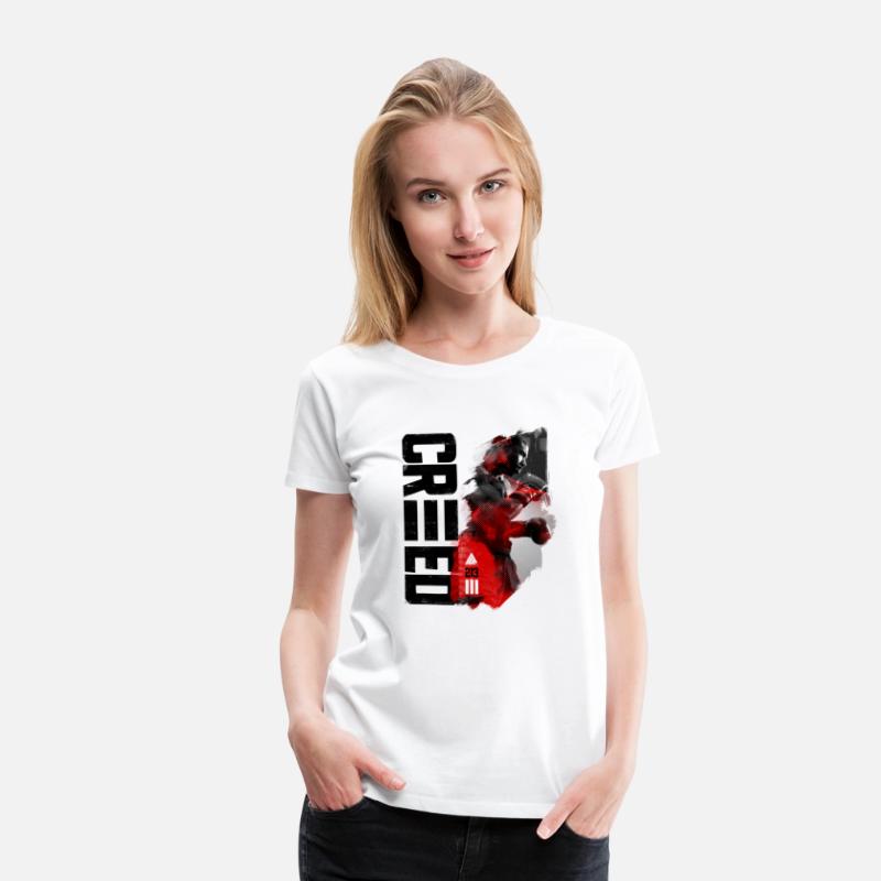 Adonis Creed In An Abstract Shape With Vertical Lo