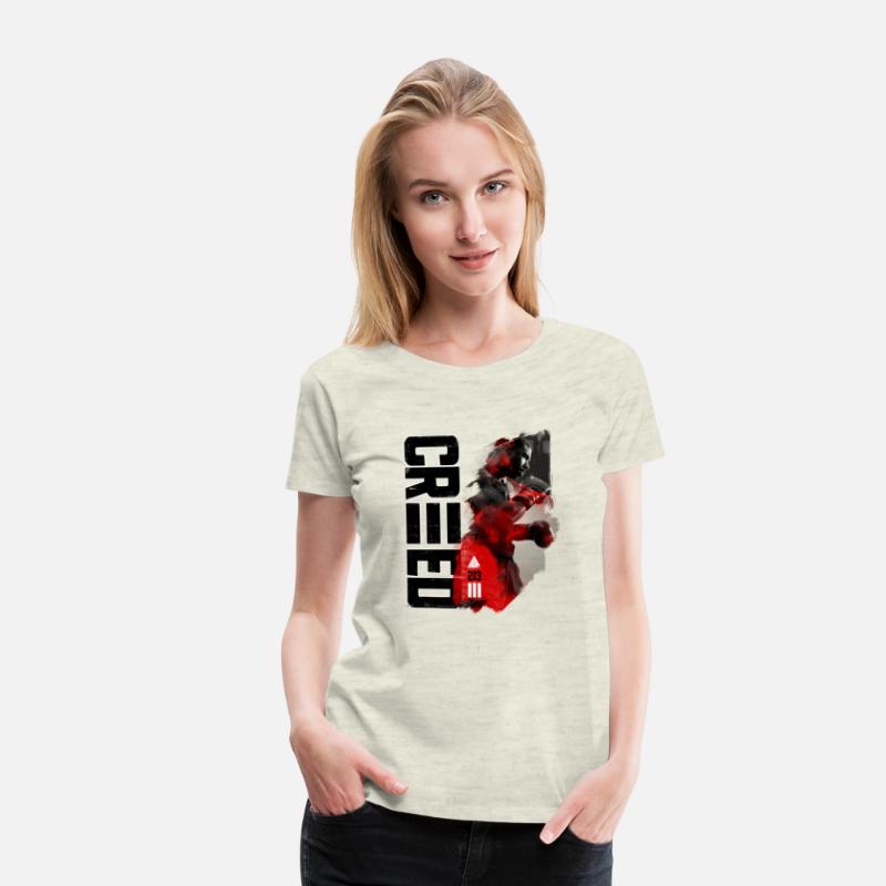 Adonis Creed In An Abstract Shape With Vertical Lo