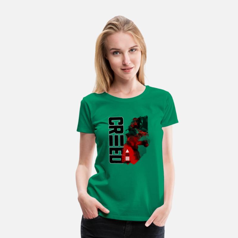 Adonis Creed In An Abstract Shape With Vertical Lo