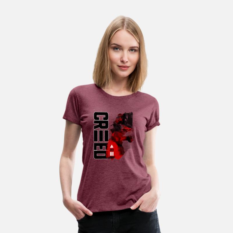 Adonis Creed In An Abstract Shape With Vertical Lo