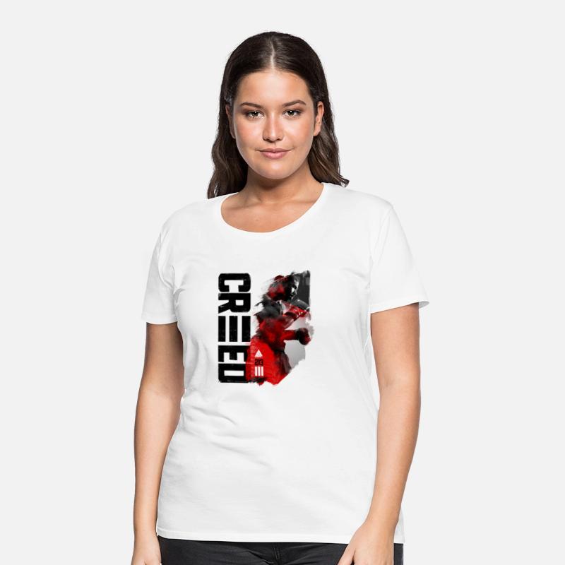 Adonis Creed In An Abstract Shape With Vertical Lo