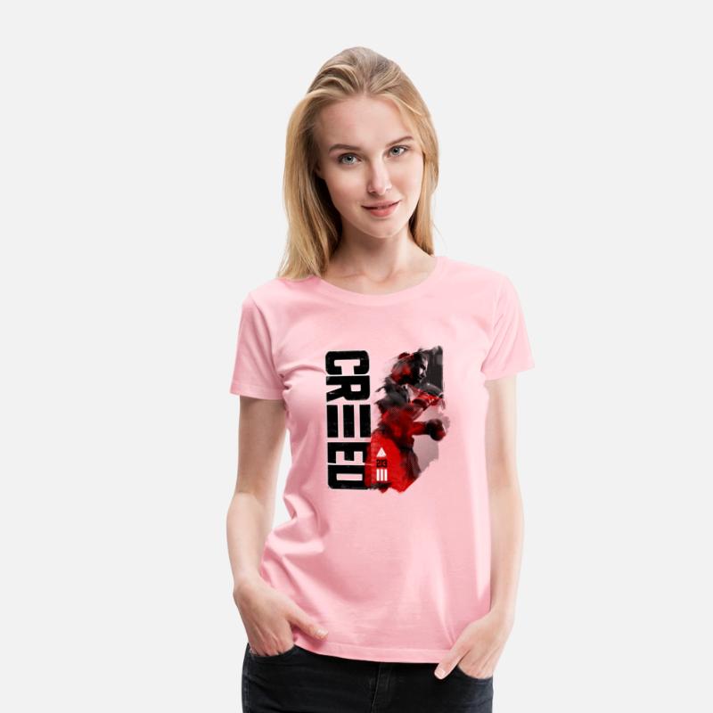 Adonis Creed In An Abstract Shape With Vertical Lo