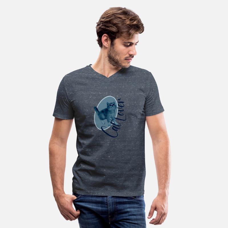Adorable Cat Lover Design blue
