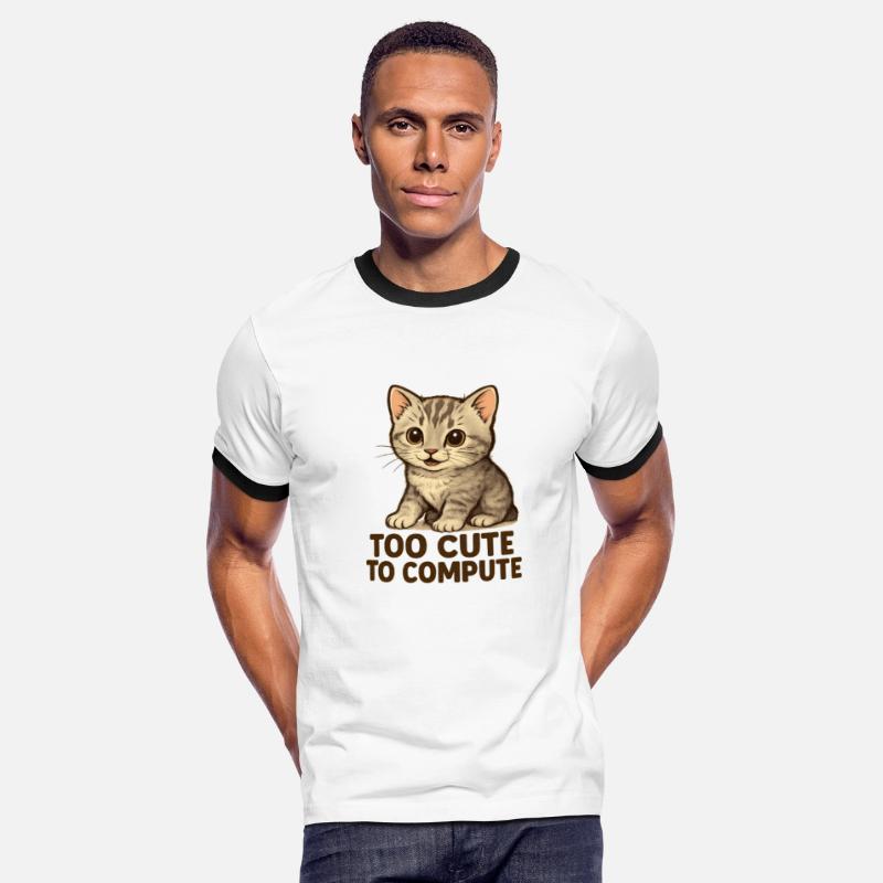 Adorable Cat with Tech Humor