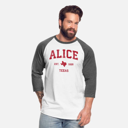 Alice Texas Tx Sports Red Print
