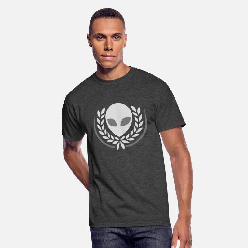 Alien laurel wreath crest