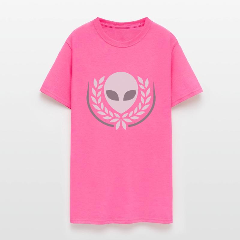 Alien laurel wreath crest