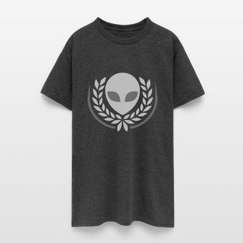 Alien laurel wreath crest