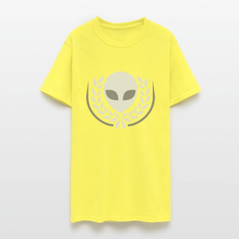 Alien laurel wreath crest