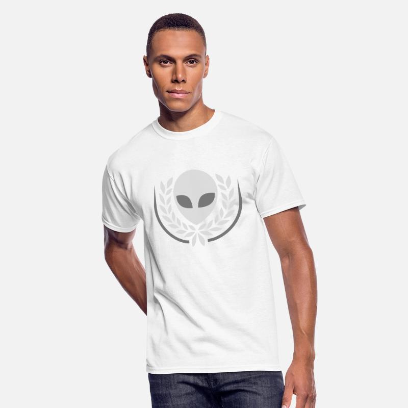 Alien laurel wreath crest