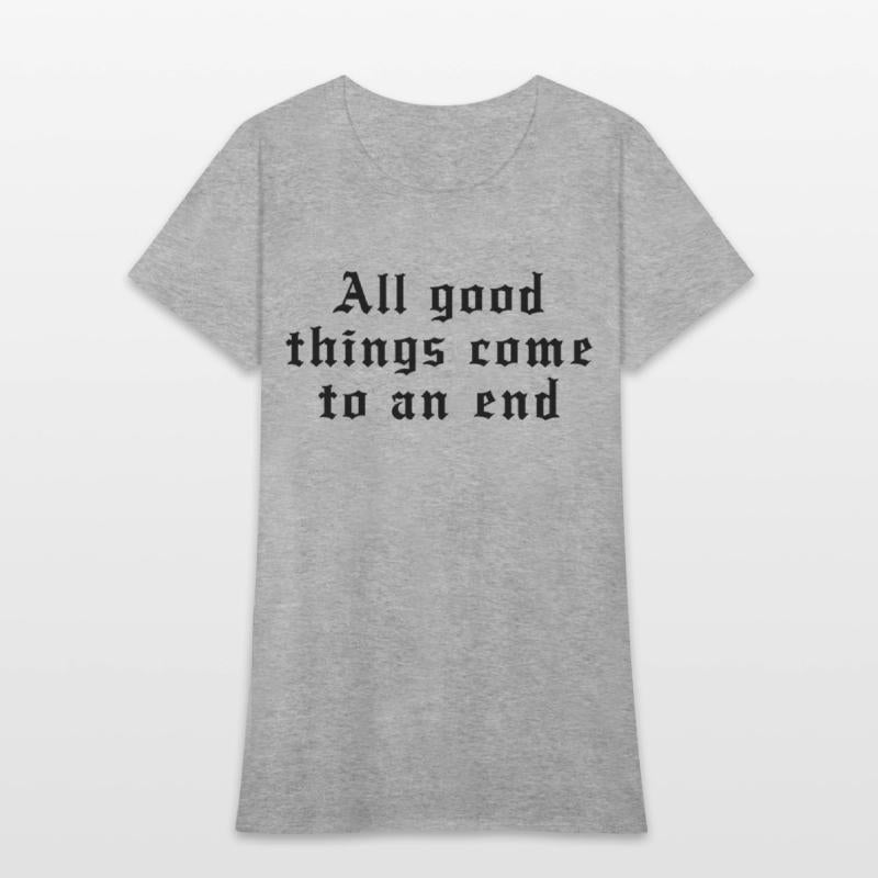 All good things come to an end