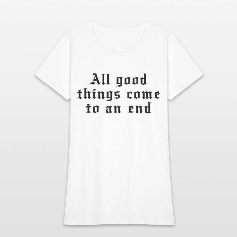 All good things come to an end