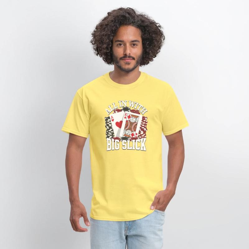 All In With Big Slick Texas Holdem Poker Apparel