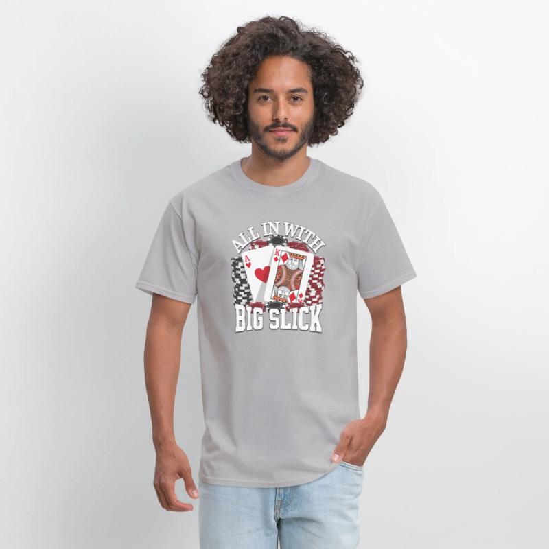 All In With Big Slick Texas Holdem Poker Apparel