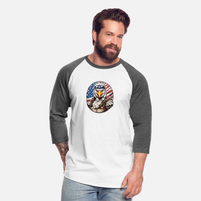 American coat of arms eagle design for clothing