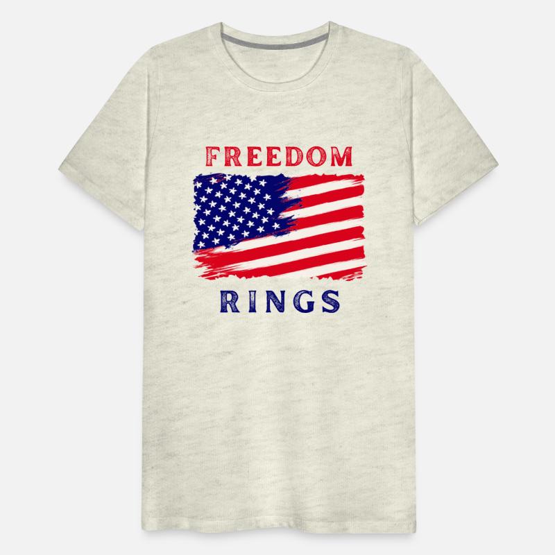 American Dreams Minimalist Print: Blue Red Design