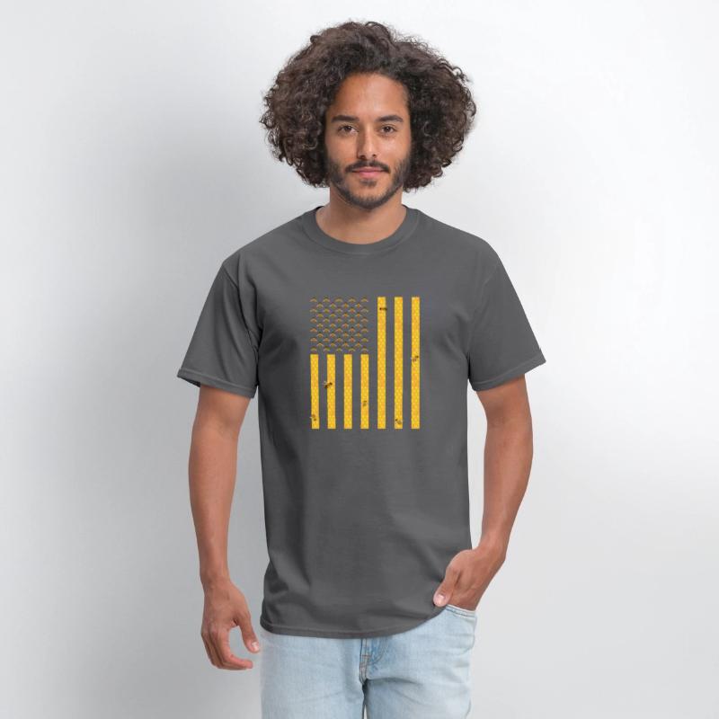 American Flag Honeycomb Honey Bee Beekeeping