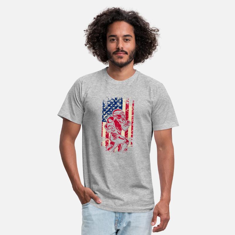 American Football Flag Patriotic Sports Football