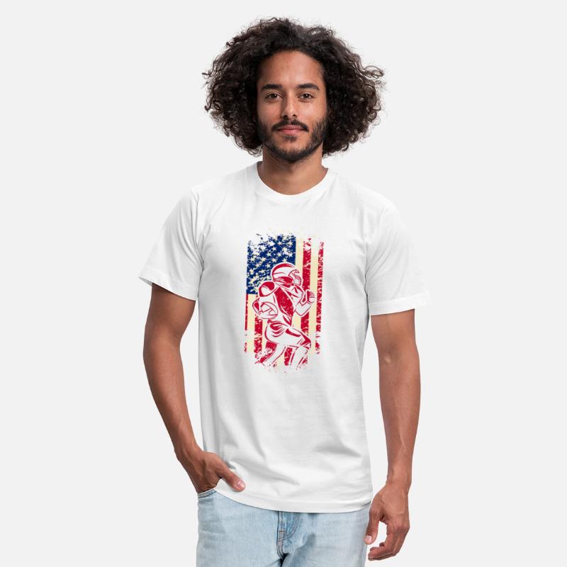 American Football Flag Patriotic Sports Football