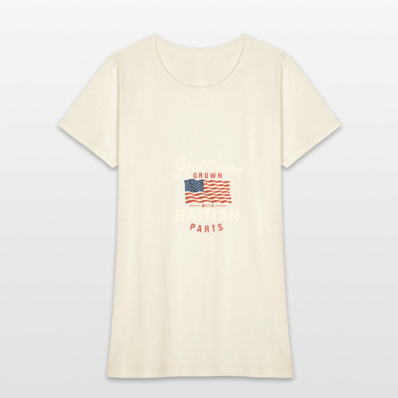 American Grown with Haitian Parts Patriotic Nation