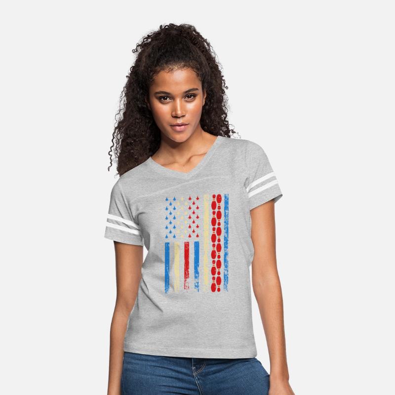 American Sports Flag Athletic Bowling Pin 4th Of