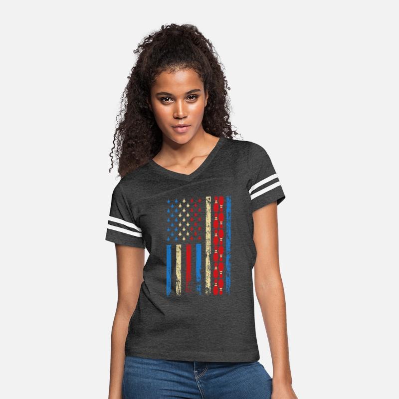 American Sports Flag Athletic Bowling Pin 4th Of