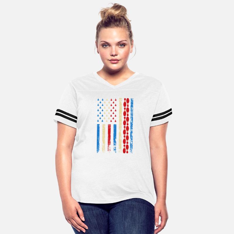 American Sports Flag Athletic Bowling Pin 4th Of