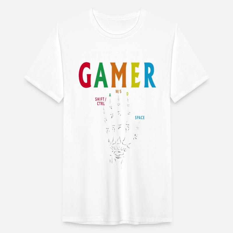 Anatomy Of A Gamer Skeleton Hand Funny