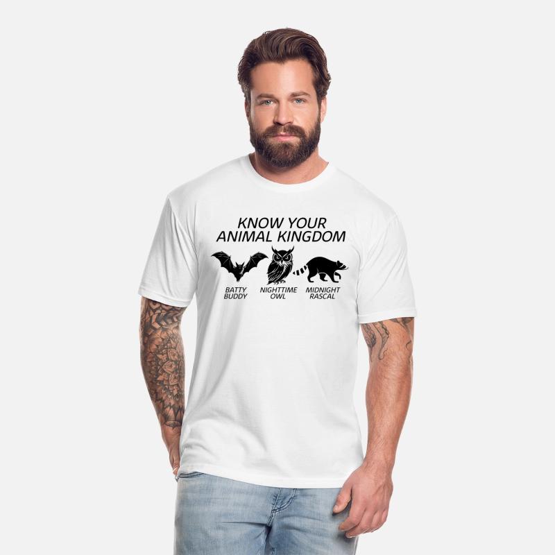 Animal Shirt, Know Your Animal Kingdom Bat Owl