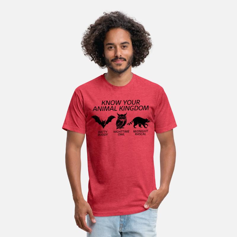 Animal Shirt, Know Your Animal Kingdom Bat Owl