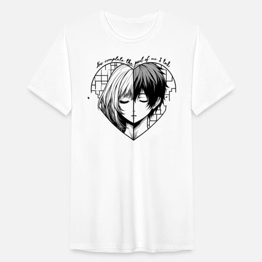 Anime Heart Duo Silhouette Design