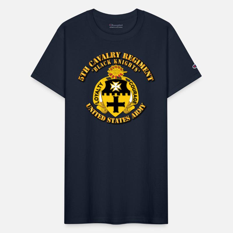 Army 5th Cavalry Regiment Black Knights
