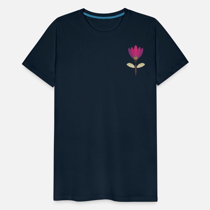 art deco pink tulip bud