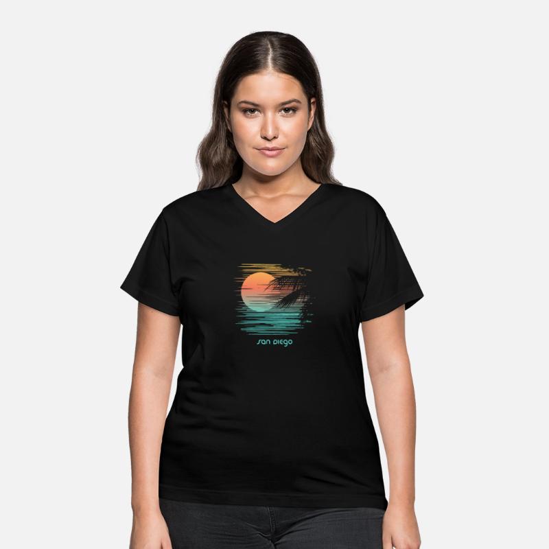 Artistic San Diego California Palm Tree Vacation