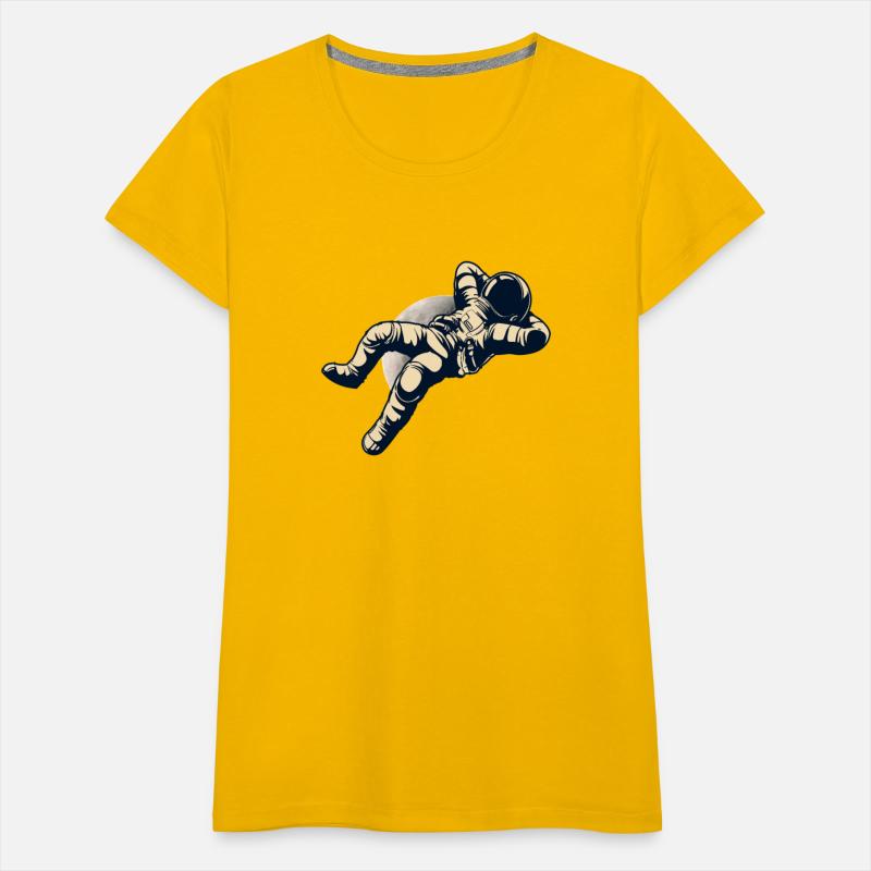 Astronaut taking a rest