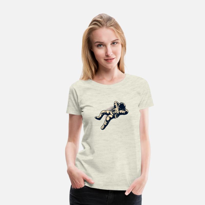 Astronaut taking a rest