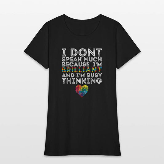 Autism Awareness -I Dont speak much