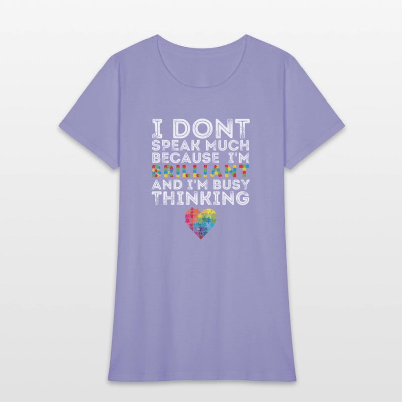 Autism Awareness -I Dont speak much