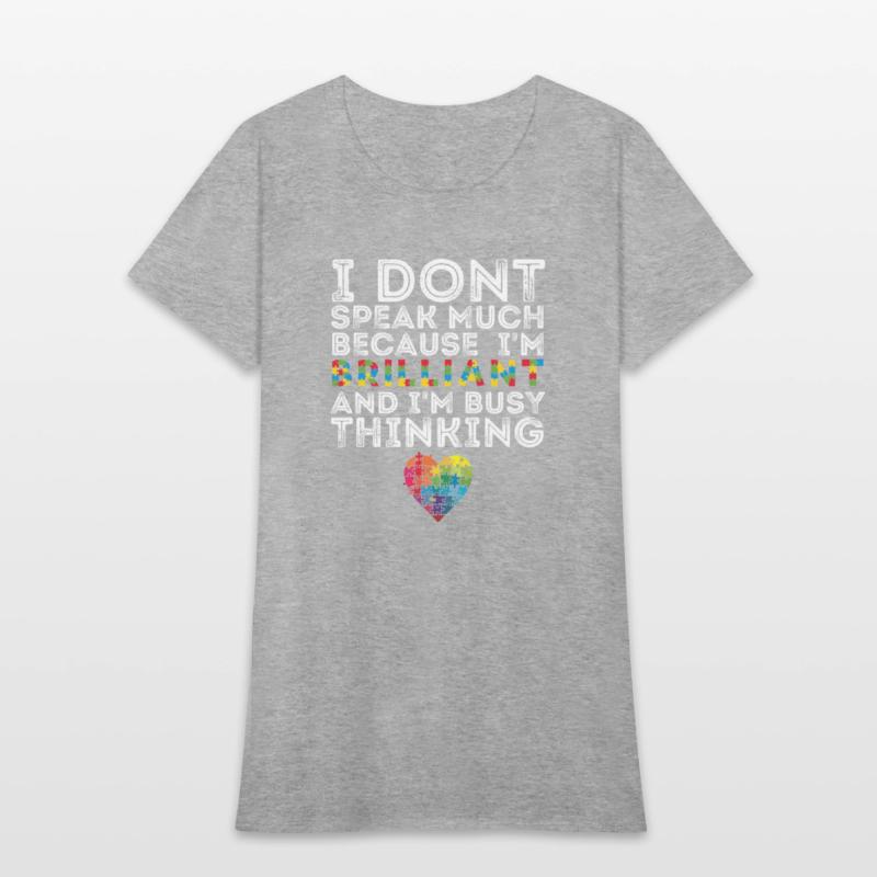 Autism Awareness -I Dont speak much