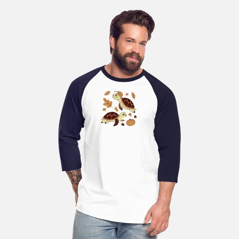 Autumn Turtles Cozy Fall Pattern
