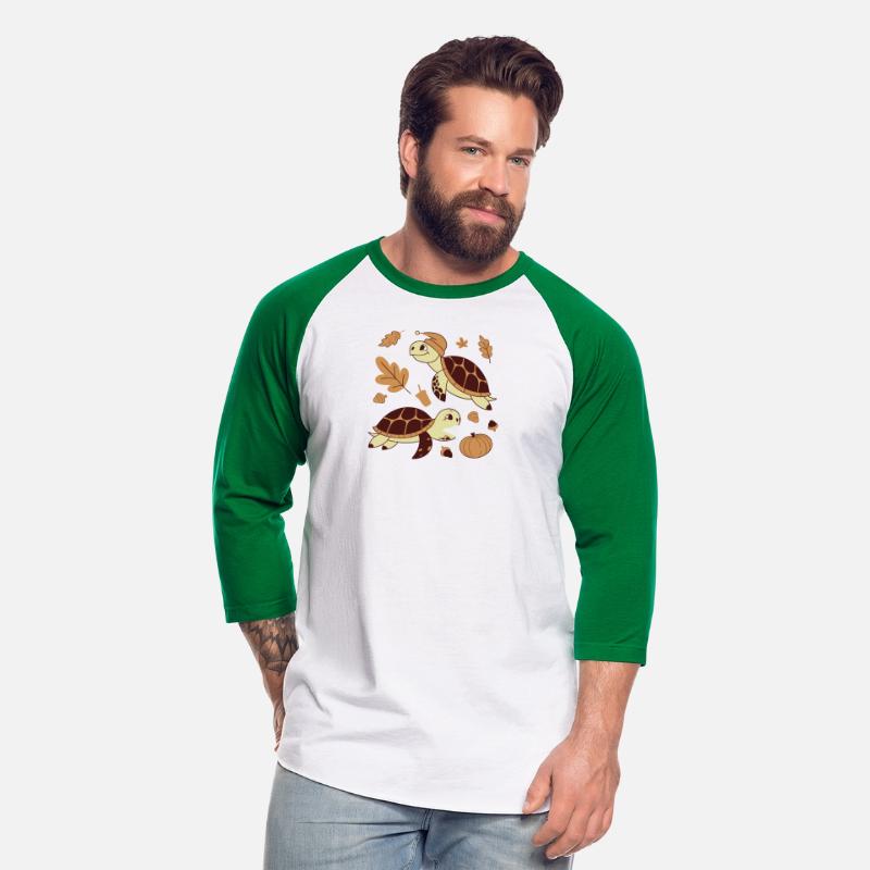 Autumn Turtles Cozy Fall Pattern