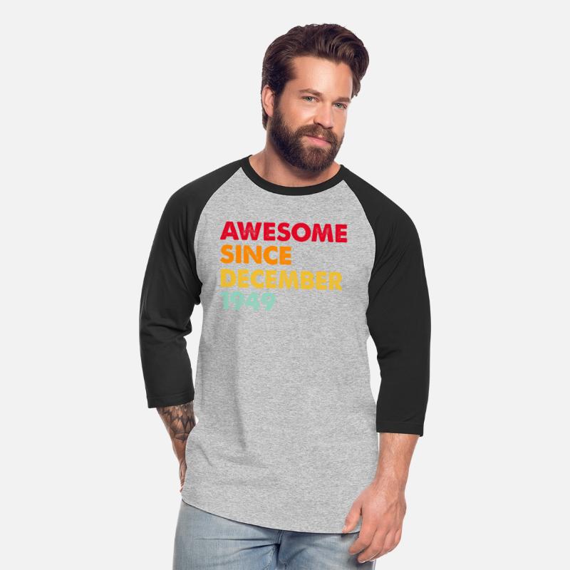 Awesome Since December1949 73rd Birthday Gifts