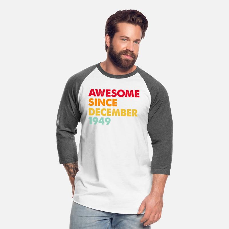 Awesome Since December1949 73rd Birthday Gifts