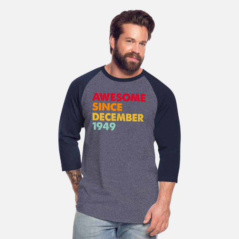 Awesome Since December1949 73rd Birthday Gifts